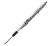 Lamy M16 ballpoint pen refill with large capacity, metal - Original replacement refill for all ballpoint pen models - Indelible - Fine line width in blue ink