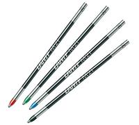 Lamy M21 4 Pack Ballpoint Refills Mixed Black,Blue,Red and Green