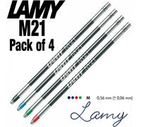 LAMY M21 Ballpoint Pen Refill - Multifunction D1 Format - Black Ink - Pack of 4