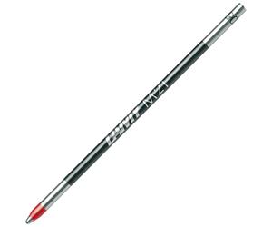 Lamy M21 metal refill, large capacity, metal - Original replacement refill for all multisystem pens - Indelible - Medium line width in red ink