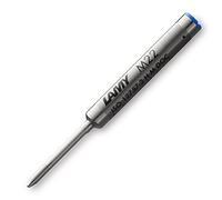 Lamy M22 ballpoint pen compact refill made of metal - Original replacement refill ballpoint pen models pico & scribble - Indelible - Medium line width in blue ink