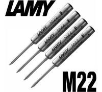 LAMY M 22 Refill 802 - Black Metal Ballpoint Pen Refill - F Line Width
