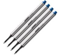 LamyM66 High-Capacity Rollerball Refill Colour: Blue, Line Width: M - Pack of 8, blue, 4er Pack