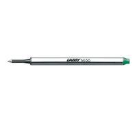 Lamy M66 metal rollerball refill with large capacity - Original replacement refill for all rollerball pens without cap - Document-proof - Medium line width in green ink