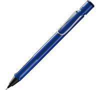Lamy Mechanical Pencil safari, ergonomic ASA body, includes LAMY M 41 0.5 mm refill & eraser, Blue
