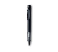 Lamy AL-star black - Ballpoint Pen with transparent, ergonomic grip & line width M - lightweight aluminium body - including large capacity refill M 16 in black