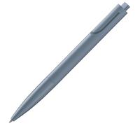 Lamy noto blue ballpoint pen - purist ballpoint pen with triangular plastic barrel - clip emerges from the barrel contour - incl. large capacity refill M 16 in line width M in black