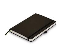 LAMY Paper Softcover A5 Notebook 810 - Format DIN A5 (145 x 210 mm) in Umbra with Lamy Lining, 192 Pages and Elastic Closure Band