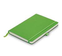 LAMY Paper Softcover A6 Notebook 810 - Format DIN A6 (102 x 144 mm) in Green with Lamy Lining, 192 Pages and Elastic Closure Band
