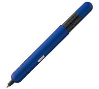 Lamy pico imperialblue ballpoint pen - Innovative pocket pen - with one click in full size - metal barrel & line width M - incl. compact refill M 22 in black