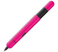 Lamy pico neonpink ballpoint pen - Innovative pocket pen - with one click in full size - metal barrel & line width M - incl. compact refill M 22 in black