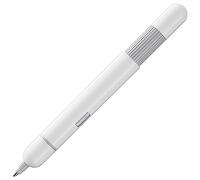 Lamy pico white ballpoint pen - Innovative pocket pen - with one click in full size - metal barrel & line width M - incl. compact refill M 22 in black