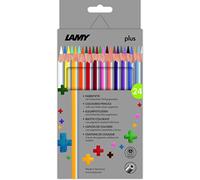 Lamy Plus 530 Colouring Pencils Set of 24 Folding Box with 24 Colouring Pencils Made of High-Quality Cedar Wood with Ergonomic Triangular Shape and High Colour Brilliance - Thick Lead Di