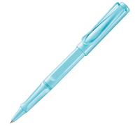 Lamy Safari Aquasky Rollerball Pen - Timeless Classic Pen with Ergonomic Grip & M Line Width - Robust ASA Plastic Housing - with M 63 Rollerball Refill in Blue
