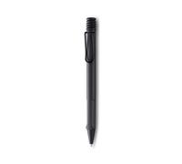 Lamy safari umbra - Ballpoint Pen with ergonomic grip & line width M - for pleasant long writing - made of robust ASA plastic - including large capacity refill M 16 in black