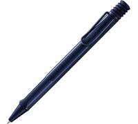 Lamy safari dark dusk - Ballpoint Pen with ergonomic grip & line width M - for pleasant long writing - made of robust ASA plastic - including large capacity refill M 16 in black