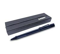 Lamy Safari Ballpoint Pen with ergonomic grip & line width M - for pleasant long writing - made of robust ASA plastic - including large capacity refill M 16 (Gift Box, Dark Dusk (2025 Special))