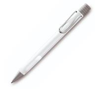 Lamy Safari Ballpoint Pen with ergonomic grip & line width M - for pleasant long writing - made of robust ASA plastic - including large capacity refill M 16 (No Gift Box, White)