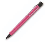 Lamy Safari Ballpoint Pen with ergonomic grip & line width M - for pleasant long writing - made of robust ASA plastic - including large capacity refill M 16 (No Gift Box, Pink)