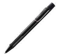 Lamy safari black - Ballpoint Pen with ergonomic grip & line width M - for pleasant long writing - made of robust ASA plastic - including large capacity refill M 16 in black
