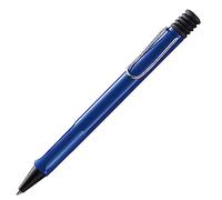 Lamy safari blue - Ballpoint Pen with ergonomic grip & line width M - for pleasant long writing - made of robust ASA plastic - including large capacity refill M 16 in blue