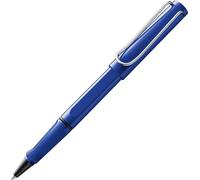 Lamy safari blue - Rollerball Pen with ergonomic grip & line width M - for pleasant long writing - made of robust ASA plastic - including rollerball refill M 63 in blue