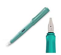 Lamy Safari Calligraphy Italic Fountain Pen Candy Aquamarine- Turquoise 2020 limited edition (1.5 NIB)