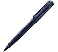 Lamy safari dark dusk - Rollerball Pen with ergonomic grip & line width M - for pleasant long writing - made of robust ASA plastic - including rollerball refill M 63 in black