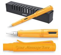 Lamy Safari Fountain Pen Candy Mango Fine nib 2020 limited edition + FREE ENGRAVING + GIFT BOX