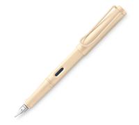 Lamy Safari Cosy Fountain Pen 020 Special Edition, Modern Fountain Pen in The Colour Cream with Ergonomic Grip and Timeless Design, Nib Strength F, Special Model, Nib F, Pack 1
