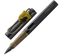 Lamy Fountain Pen Safari Harry Potter Hufflepuff Special Ed. Steel M Nib, T10 Blue, Right-Handed