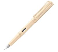 Lamy Safari Cosy Fountain Pen 020 Special Edition, Modern Fountain Pen in The Colour Cream with Ergonomic Grip and Timeless Design, Nib Strength F, Special Model, Nib F, Pack 1