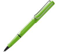 Lamy safari green - Rollerball Pen with ergonomic grip & line width M - for pleasant long writing - made of robust ASA plastic - including rollerball refill M 63 in blue