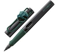 Lamy Safari Harry Potter Slytherin™ Fountain Pen - Special Edition fountain pen with house crest - steel nib in medium width - with ergonomic grip - incl. T10 blue ink cartridge - Right-Handed