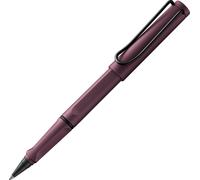 LAMY safari roll-ink scarlet - Ink Cartridge Rollerball Pen with ergonomic grip & line width M - for pleasant long writing - made of robust ASA plastic - including LAMY T10 blue cartridge