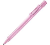 Lamy safari lightrose - Ballpoint Pen with ergonomic grip & line width M - for pleasant long writing - made of robust ASA plastic - including large capacity refill M 16 in blue