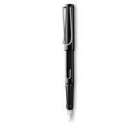 LAMY Safari Medium Nib Fountain Pen - Black Nib M Black