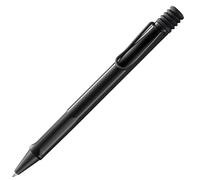 Lamy safari meteorite - Ballpoint Pen with ergonomic grip & line width M - for pleasant long writing - made of robust ASA plastic - including large capacity refill M 16 in black