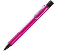 Lamy safari pink - Ballpoint Pen with ergonomic grip & line width M - for pleasant long writing - made of robust ASA plastic - including large capacity refill M 16 in blue