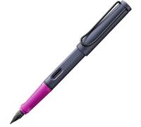 LAMY safari pink cliff - Fountain Pen with ergonomic grip & polished steel nib in size M - ideal for any Writing & Calligraphy - including LAMY T 10 blue cartridge - Right-Handed