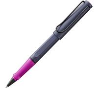 Lamy safari pink cliff - Rollerball Pen with ergonomic grip & line width M - for pleasant long writing - made of robust ASA plastic - including rollerball refill M 63 in black