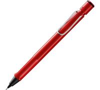 LAMY safari red - Mechanical Pencil with ergonomic grip & body made of robust ASA plastic - ideal for drawing & writing - including LAMY M 41 fine line refill 0.5 mm & eraser tip
