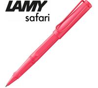 Lamy Rollerball Pen Safari Sunset – ergonomic grip, M tip, ASA plastic – includes M 63 refill black