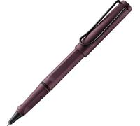 Lamy Safari Scarlet Rollerball Pen - Timeless Classic Pen with Ergonomic Grip & M Line Width - Robust ASA Plastic Housing - with M 63 Rollerball Refill in Blue