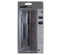 Lamy Safari Shiny Black Fountain Pen with Pen Case (Medium Nib)