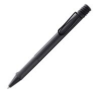 Lamy safari umbra - Ballpoint Pen with ergonomic grip & line width M - for pleasant long writing - made of robust ASA plastic - including large capacity refill M 16 in black