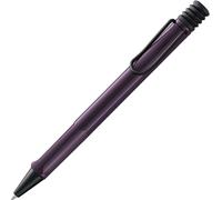 Lamy safari violet blackberry - Ballpoint Pen with ergonomic grip & line width M - for pleasant long writing - made of robust ASA plastic - including large capacity refill M 16 in black