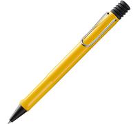 LAMY Safari Yellow Ballpoint Pen, Medium (Yellow), ASA Plastic, Black, Medium 16
