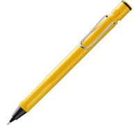 LAMY safari yellow - Mechanical Pencil with ergonomic grip & body made of robust ASA plastic - ideal for drawing & writing - including LAMY M 41 fine line refill 0.5 mm & eraser tip