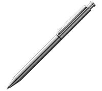 Lamy st matt twin pen Multifunctional pen - slim stainless steel mechanical pencil & ballpoint pen in one - includes M 21 ballpoint refill in black & M 41 fine-line refill (0.5 mm) in HB